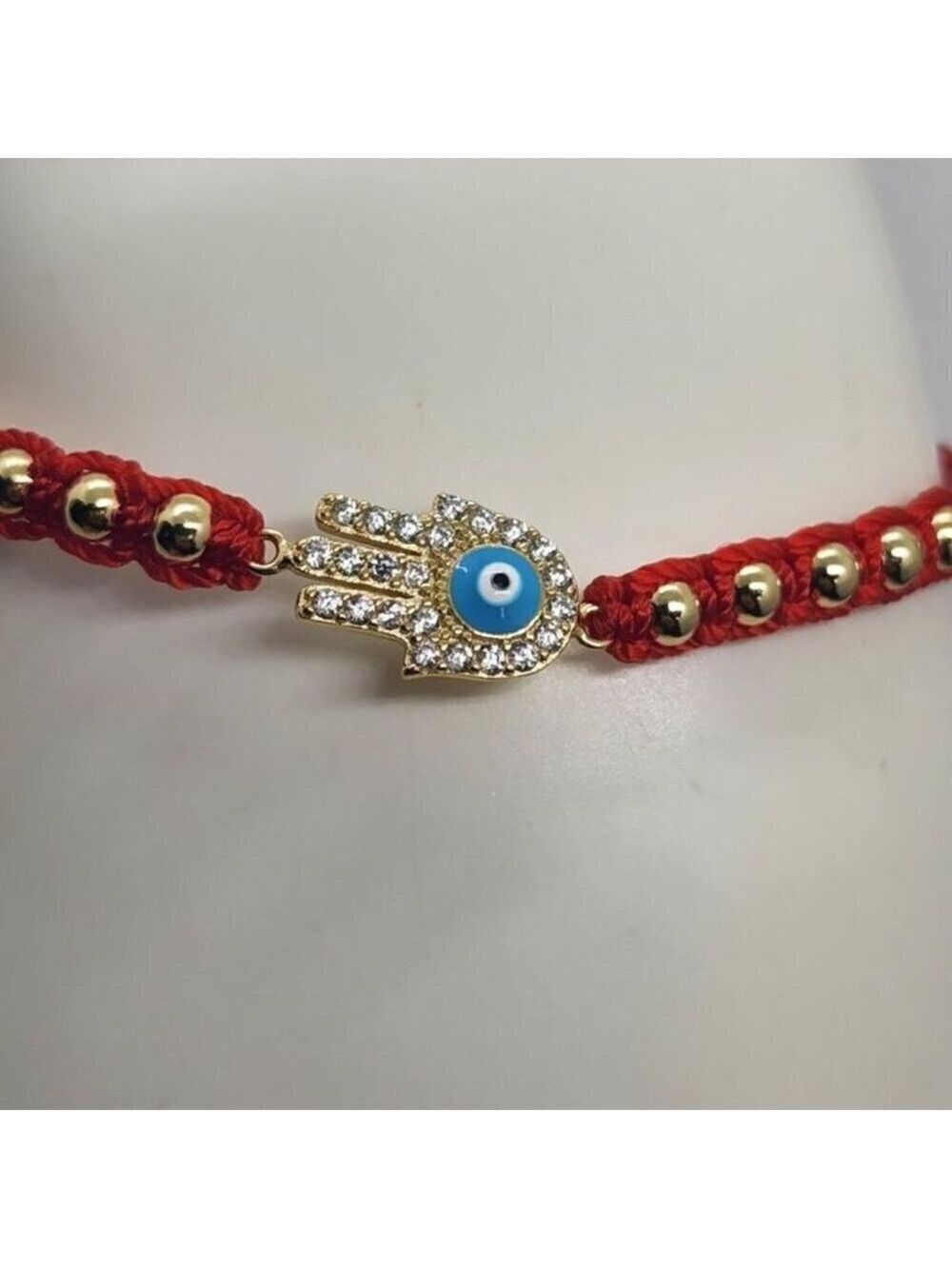 NEW Sterling Silver 925 Hamsa Design with Adjustable Bracelet